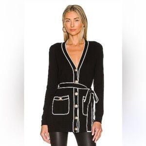 L’Agence Ronny Cardigan Black size Small